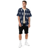 Made For Kings KING OF NEW YORK — Baseball Jersey Navy & White baseball jersey – front view