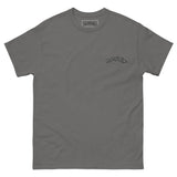Made For Kings (Embroidered T-Shirt) – Charcoal, front view