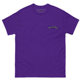 Made For Kings (Embroidered T-Shirt) – Purple, front view