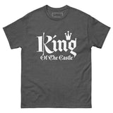 Made For Kings King Of The Castle graphic t-shirt – Dark Heather, front view