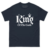 Made For Kings King Of The Castle graphic t-shirt – Navy, front view