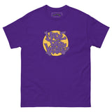 Made For Kings Graff Logo (Yellow and Purple Colorway) graphic t-shirt – Purple, front view