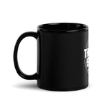 Made For Kings The World Is Yours Black Glossy Mug – 11oz, handle facing left