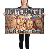 Brooklyn's Mount Rushmore Canvas