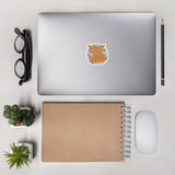 Made For Kings (Blue and Orange) Sticker