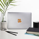 Made For Kings (Blue and Orange) Sticker