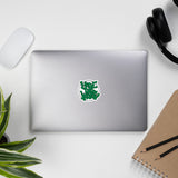 Made For Kings (Black and Green) Sticker