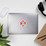 Made For Kings (Red and White) Sticker