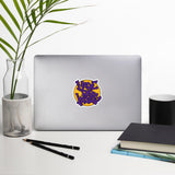 Made For Kings (Purple and Yellow) Sticker