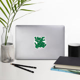 Made For Kings (Black and Green) Sticker