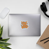 Made For Kings (Blue and Orange) Sticker