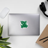 Made For Kings (Black and Green) Sticker