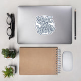 Made For Kings (Gray and Dark Blue) Sticker