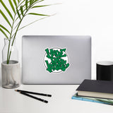 Made For Kings (Black and Green) Sticker