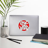 Made For Kings (Red and White) Sticker