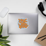Made For Kings (Blue and Orange) Sticker