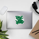 Made For Kings (Black and Green) Sticker