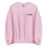 Made For Kings Embroidered Unisex Sweatshirt – Light Pink, front view