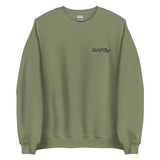 Made For Kings Embroidered Unisex Sweatshirt – Military Green, front view