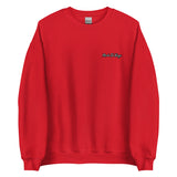 Made For Kings Embroidered Unisex Sweatshirt – Red, front view