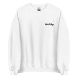 Made For Kings Embroidered Unisex Sweatshirt – White, front view