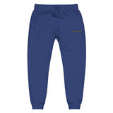 Made For Kings Embroidered Unisex fleece sweatpants – Team Royal, front view