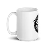 Made For Kings The World Is Yours White glossy mug – 15oz, handle facing left